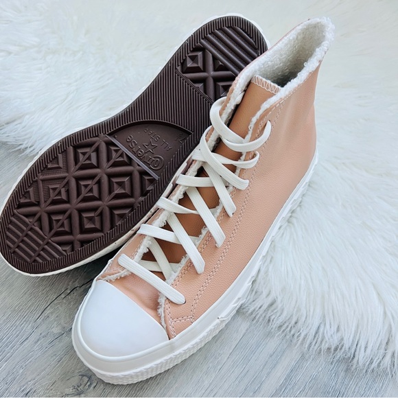 NWT Converse Chuck Taylor All Star Lift 2X Platform Cozy Tones Women’s Shoes - Picture 3 of 8